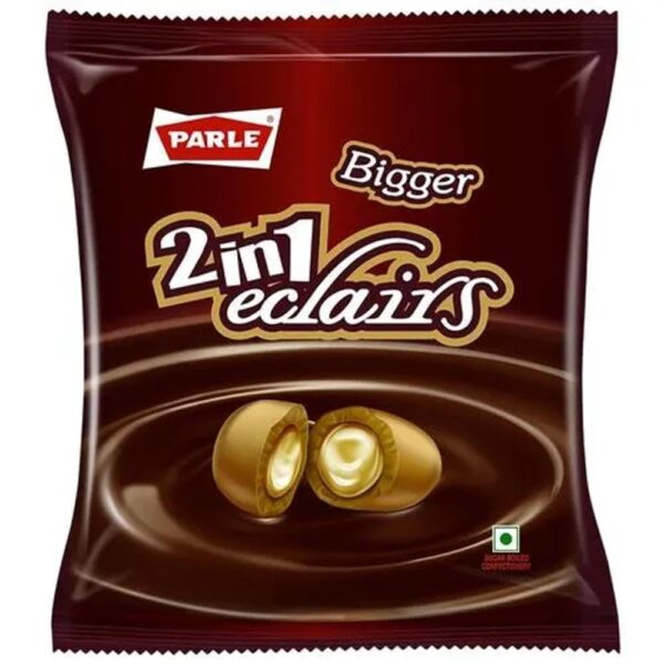 Parle 2 In 1 Eclairs Toffee, 201.96gm - Fast Shipping to USA & Canada