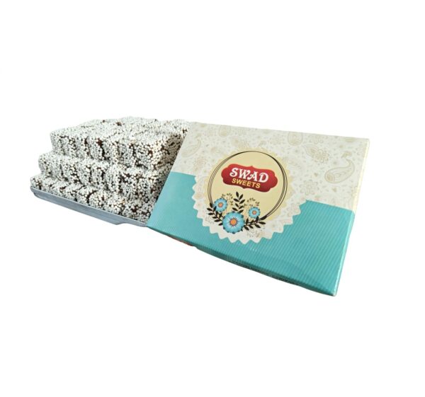 Swad Sweets Uttarakhand Famous Bal (Baal) Mithai| Authentic Taste of Uttarakhand | Traditional Sweet Made with Pure Desi Ghee,Khoya & Poppy Seeds | Pack of 1 (500 Gm) - Fast Shipping to USA & Canada
