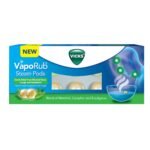Vicks VapoRub SteamPods 10s, For Steam Inhalation, Quick relief from blocked nose, sinus congestion, headache, and cough due to cold. - Fast Shipping to USA & Canada