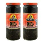 Figaro Sliced Black Olives, 15.87 oz 450 g, 2 Pack - Fast Shipping to USA & Canada