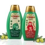 Figaro Baby Massage Oil with Goodness of Natural Olive oil enriched with vitamin E 400 ml&Figaro Baby Lotion with Goodness of Natural Olive oil enriched with vitamin E, Dermatologically tested 400 ml - Fast Shipping to USA & Canada