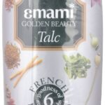 Emami Talcum Powder - Moon Drop, 400g Bottle - Fast Shipping to USA & Canada