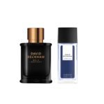 David Beckham Bold Instinct Perfume Deodorant 75ml + Classic Blue Deodorant Spray 75ml (Pack of 2) - Fast Shipping to USA & Canada