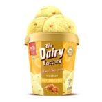 Kwality Wall's The Dairy Factory Butterscotch Icecream Tub, 700 ml - Fast Shipping to USA & Canada