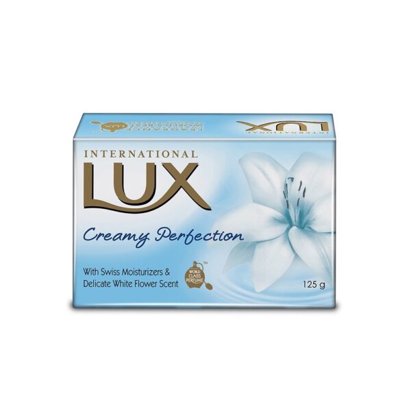 LUX International Creamy Perfection Soap Bar, 125 g [Pack of 3] - Fast Shipping to USA & Canada