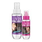 Livon Serum For Women For Dry & Rough Hair For 24 Hour Frizz-Free Smoothness,With Argan Oil & Vitami And Livon Serum, 50ml - Fast Shipping to USA & Canada