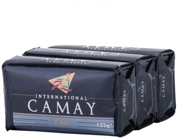 Camay Chic Fragrance Soap 125g (Set of 12) - Fast Shipping to USA & Canada