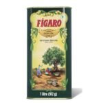 Figaro Olive Oil- Pure Olive Oil-Daily Cooking Oil- Perfect for Indian Dishes- Curries, Gravy- Imported from Spain- 1L Tin - Fast Shipping to USA & Canada