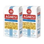 Agnesi Chifferi Rigati Pasta, 500g, Pack of 2, Product of Italy - Fast Shipping to USA & Canada