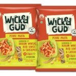 WickedGud 2X Fiber Penne Pasta | No Maida | Durum Wheat Semolina | Brown Rice | Red Lentils | Healthy Diet Pasta - 400gm x 2 - Fast Shipping to USA & Canada