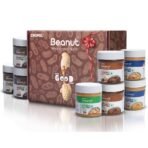 Beanut Gift Set | Protein-Packed Peanut Butter Hamper Gift Box Assorted Flavors (100g each) | Natural & Creamy | High Protein & Nutrient-Rich | Ideal for Fitness Enthusiasts, Gifting & Snacking - Fast Shipping to USA & Canada