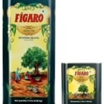 Figaro Olive Oil- Pure Olive Oil-Daily Cooking Oil- Perfect for Indian Dishes -Curries, Gravy- Imported from Spain- 5L Tin & Figaro Olive Oil, Gravy- Imported from Spain- 2L Tin - Fast Shipping to USA & Canada