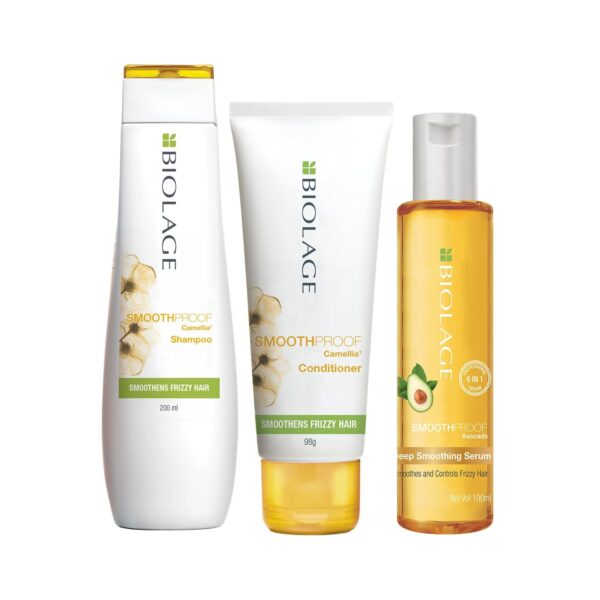 Biolage Smoothproof 6-in-1 Professional Hair Serum for Frizzy Hair |Deep Smoothening With Avocado & Grape Seed Oil | Natural & Vegan - Fast Shipping to USA & Canada