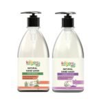 Koparo Natural Hand Wash Liquid | Lavender and Aloe and Green Tea Combo | 500ml Each | Safe for Kids and All Skin Types | Eco Friendly, Plant Based & Non Toxic - Fast Shipping to USA & Canada