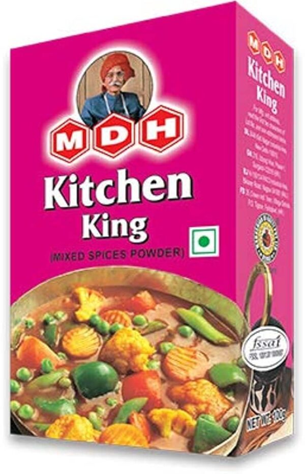 MDH Kitchen King Mixed Spices Powder, 100/110Gm, Cumin - Fast Shipping to USA & Canada