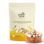 Paper Boat Premium California Pistachio, Salted Pista 200gm - Fast Shipping to USA & Canada