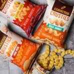 Cornitos Crusties Dilli Chaat Chickpeas Puffs 57g - Fast Shipping to USA & Canada - Image 7