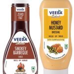 Veeba Honey Mustard Dressing, 300g & Veeba Sauces, Barbeque Sauce, 330g - Fast Shipping to USA & Canada