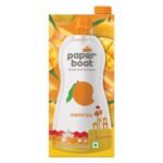 Paper Boat Aamras, Mango Fruit Juice, No Added Preservatives and Colours (1L) - Fast Shipping to USA & Canada