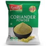 Kwality Coriander Powder 500g, offers a rich, aromatic flavor, enhancing dishes with its fresh, authentic, and pure spice quality. - Fast Shipping to USA & Canada