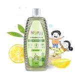 Koparo Organic Dishwash Liquid | 750ml | Lime And Basil Fragrance | Natural, Plant Based & Eco-Friendly | Removes Tough Grease, Soft on Hands | Baby & Pet Safe - Fast Shipping to USA & Canada