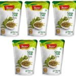 SWAD Delicious Green Chilli Pickle/Hari Mirchi Achar - 200gm Each (Pack of 5) - Fast Shipping to USA & Canada
