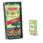 Figaro Olive Oil- Pure Olive Oil-1L Tin-Daily Cooking Oil-Offer Pack with 270 Off | Free Pocket Tissue Packet - Fast Shipping to USA & Canada