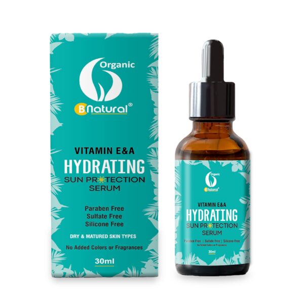 B Natural Vitamin E&A Sun Protection Day Serum 30 ML - Fast Shipping to USA & Canada