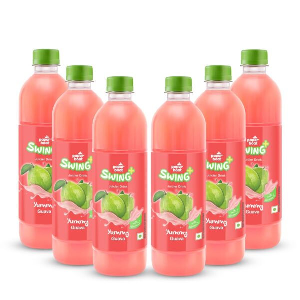Paper Boat Swing Guava Vegetarian 600Ml (Pack Of 6) - Fast Shipping to USA & Canada