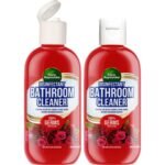 Parle Ropvatika 1 Liter Rose Bathroom Cleaner, Disinfectant with Jasmine Fragrance, for Toilet, Tiles and Surfaces Rose 500ml Pack 2 (1 Liter) - Fast Shipping to USA & Canada