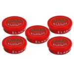 BABA ELAICHI Silver Coated Saffron Blended Elaichi - Refreshing, Exotic And Aromatic Mouth Freshener - 10Gm Tin (Pack Of 5) - Fast Shipping to USA & Canada