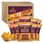 Cornitos Cheese and Herbs Nacho Crisps 55 Grams, Pack of 10, x 55 Grams - Fast Shipping to USA & Canada