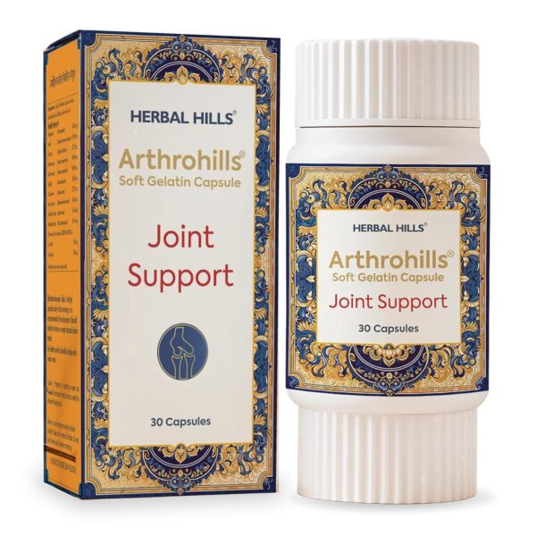 Arthrohills Ayurvedic Pain Releif 30 Capsules - Fast Shipping to USA & Canada