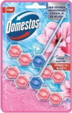 Domestos WC Toilet Blocks Due Pack 2 * 50g Magnolia - Fast Shipping to USA & Canada