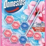 Domestos WC Toilet Blocks Due Pack 2 * 50g Magnolia - Fast Shipping to USA & Canada