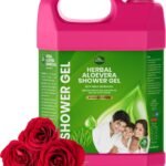 Parle Ropvatika Shower Gel & Body Wash with Pure Glycerin |Enriched with Skin Conditioners for a Radiant Glow |Suitable for Women & Men |PH-Balanced Formula for All Skin Types (Rose 5 Liter) - Fast Shipping to USA & Canada