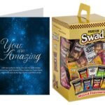 Swad You Are Amazing Gift with Card (Swad Mixed Candy 125 Gift Box & 1 Greeting card) - Fast Shipping to USA & Canada