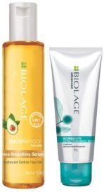 Biolage Smoothproof Deep Smoothing 6-In-1 Professional Hair Serum For Women & Men For Frizzy Hair & BIOLAGE Scalppure Conditioner For Dandruff Control - Fast Shipping to USA & Canada