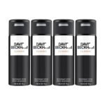 David Beckham Classic Deodorant Spray 150ml (Pack of 4) - Fast Shipping to USA & Canada