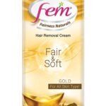 Fem Fairness Naturals Hair Removal Cream Fair And Soft, 40 Gm (Pack Of 4) - Fast Shipping to USA & Canada