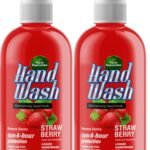 Parle Ropvatika Aloevera Handwash Liquid Gel 500ml Pack 2 (1 Liter) Bodywash Shower Gel with Pure Glycerin (1, Strawberry 500ml Pack 2 (1 Liter)) - Fast Shipping to USA & Canada