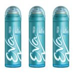 EVA Cyndicate Women Fresh+Fresh +Fresh Deo Spray 150 Ml (Pack Of 3) - Fast Shipping to USA & Canada