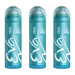 EVA Cyndicate Women Fresh+Fresh +Fresh Deo Spray 150 Ml (Pack Of 3) - Fast Shipping to USA & Canada