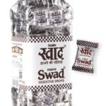 Swad Candy Jar (Digestive & Tangy Indian Masala Flavour Sweet Toffee) 200 Candies Jar - Fast Shipping to USA & Canada