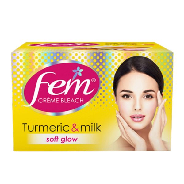 Fem Turmeric Herbal Fairness Creme Bleach, 8 Gm - Fast Shipping to USA & Canada