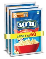 ACT II Popcorn IPC Classic Salted Combo Pack, 55g/60g (Pack of 3) - Fast Shipping to USA & Canada