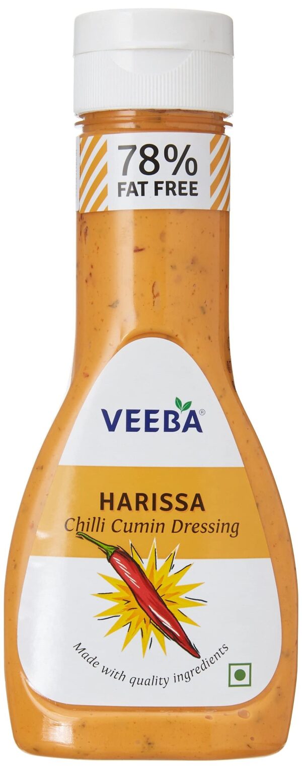 Veeba Harissa Chilli Cumin Dressing, 300g - Fast Shipping to USA & Canada