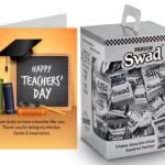Swad Gift for Happy Teachers Day with Card (Swad Digestive Candy 125 Gift Box & 1 Greeting card) - Fast Shipping to USA & Canada