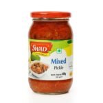 SWAD Delicious and Tangy Mixed Pickle Achar/Mango, Lemon, Green Chillies, Carrot, Kerda Mixed Pickle - 400g - Fast Shipping to USA & Canada