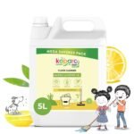 Koparo Natural Disinfectant Floor Cleaner Liquid | 5 Litres | Lime & Lemongrass | Tile & Marble Cleaner | Eco-friendly, Organic & Non-Toxic | Skin Safe, Baby Safe & Pet Friendly - Fast Shipping to USA & Canada